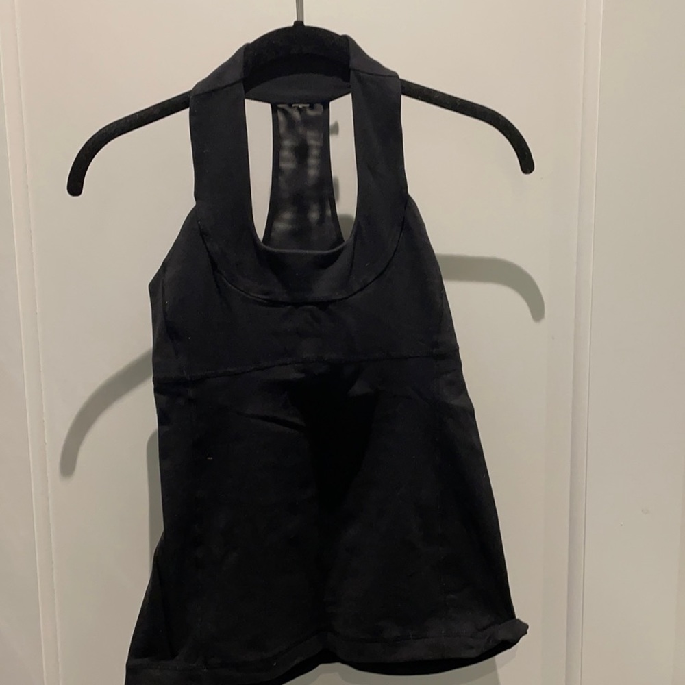 Lulu lemon black tank top